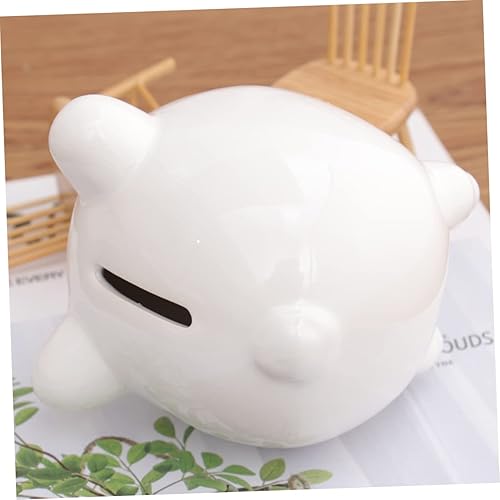 Miniatura 3 de Gadpiparty Figuras de animales de plástico para niños, alcancías para niños, decoración de bebé, pequeña cerámica para ahorrar dinero, alcancías