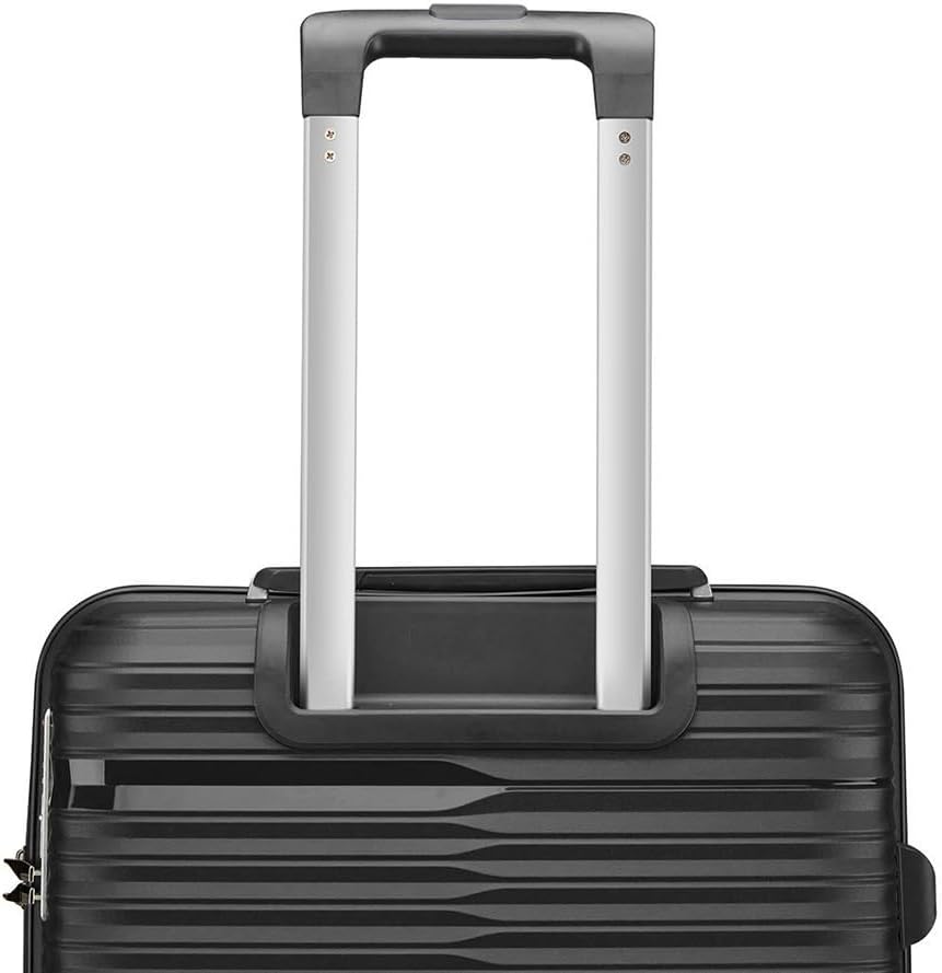 Hardshell Lightweight Durable Travel Suitcase, with Quite 360 Spinner Wheels, Expandable TSA Lock Carry on Luggage, 20-Inch, Gray - Image 8