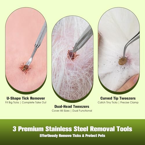 KuuCare 10-Piece Tick Remover Set