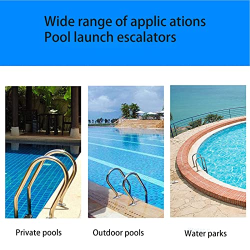 Barandal para piscina de acero inoxidable 304 durable miniatura 2