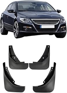 Mudguards | Compatible with Volkswagen VW Passat CC 2009-2017 2010 2011 Tire Fenders Mudflap Mud Guard Splash Flaps Cars Accessories Auto Mud(Fit Before Facelift)