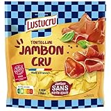 DÉSIGNATION LÉGALE DU PRODUIT: Pâtes fraîches farcies au jambon cru aromatisé, à la crème fraîche et épices.