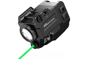 500 Lumens Pistol Flash Light Tactical Weapon Light and Laser Sight Combo
