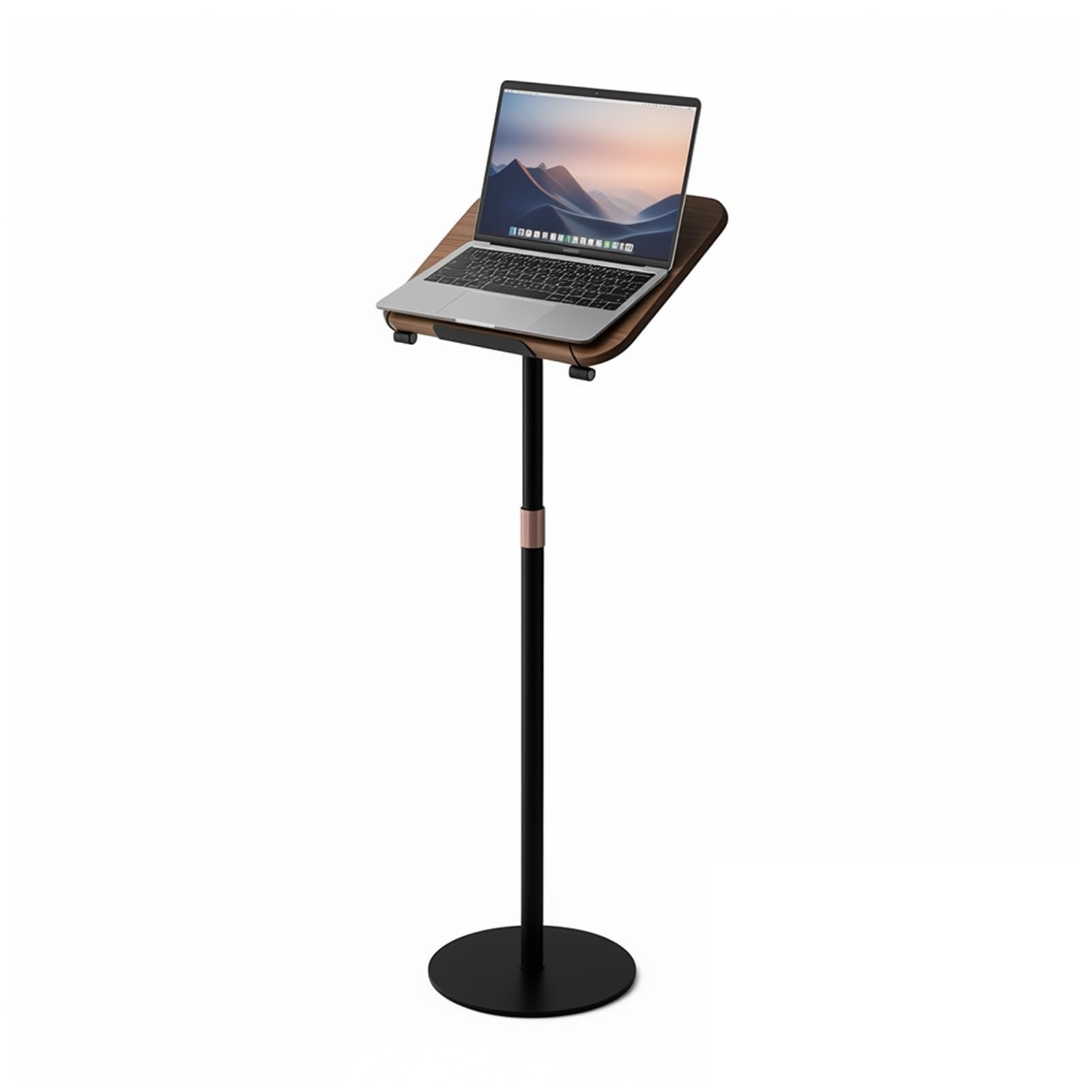 Verstellbarer Standfuß für Lese- und Tablet-Ständer mit Buchclip für Zuhause, Büro und Kirche