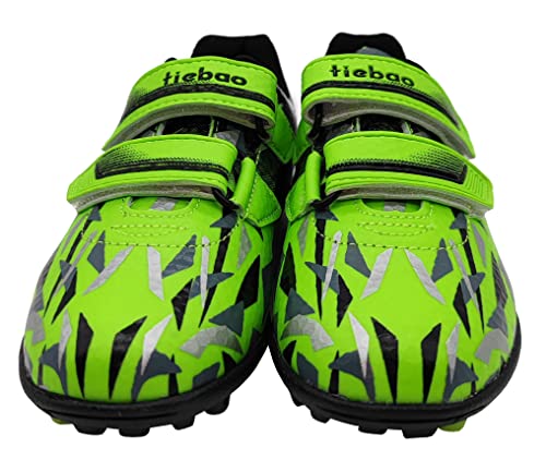 Turf Soccer Shoes for Boys Girls Football Cleats Hook-and-Loop Adjustable Strap (Toddler/Little Kid)4
