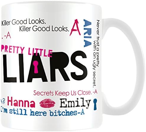 Pyramid International MG23462 "Pretty Little Liars (Montage)" Official Boxed Ceramic Coffee/Tea Mug, Multi-Colour, 11 oz/315 ml
