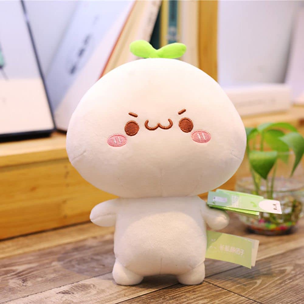 BYBYCD 1pcs Plush Doll 25-55cm Kawaii Funny Dumpling Plush Toys Lovely Animal Stuffed Toys Funny for Girls Cartoon Plush Pillow Children Gifts(Meng 45cm)