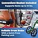 KneeRover Steerable Knee Scooter Knee Walker for Adults for Foot Surgery, Broken Ankle, Foot Injuries - Foldable Knee Rover Scooter for Broken Foot Injured Leg Crutch Alternative with Basket Green