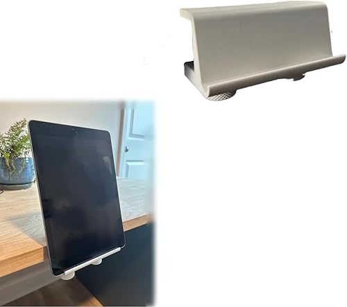 Tablet Holder Stand Clip-On Adjustable for Desk Monitor Mount,Portable and Lightweight