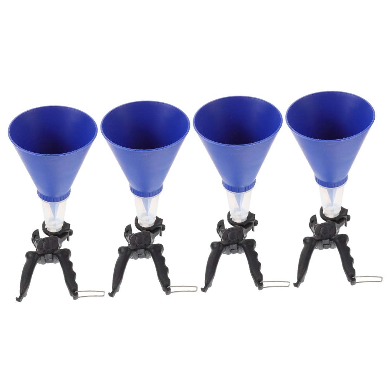 Gatuida 4pezzi Imbuto Per Con Ampia Bocca Per Cambio e Rifornimento Carburante Design Leggero e Versatile Per Motore Auto e Con Filtro Integrato