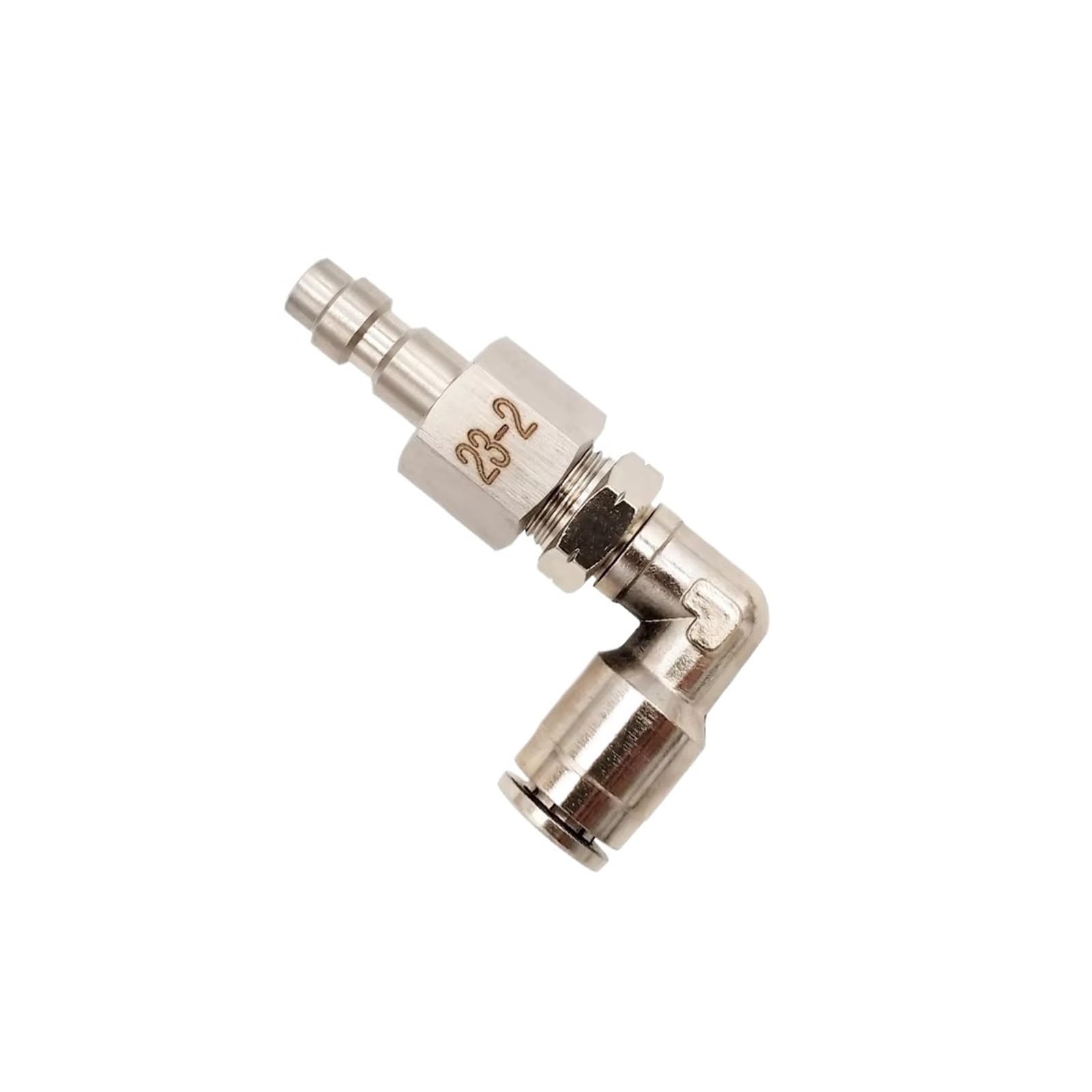 Wenwendianzi Fit 6.35Mm Od 23-2-L 23-2 Or 2302 Push-In Fitting 4Mm(5/32") /6.35Mm(1/4") Od(Fit 6.35Mm Od 23-2-L)