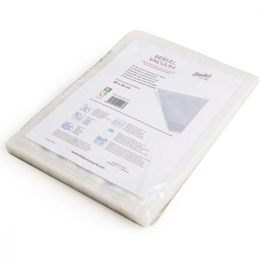 Berkel BKL001059 worki próżniowe 20 x 30 cm, plastikowe, przezroczyste