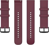 Vista 3 de E ECSEM Bandas compatibles con Deeprio Vidaa - Pulseras de repuesto para pulsera de silicona colorida, correa de liberación rápida para reloj