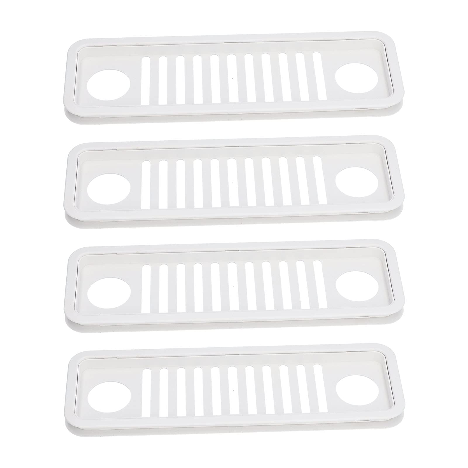 Wedinard Computer Cable Box, Simple Practical Durable Computer Host Ventilation Grille Easy Storage for Home for Office for Furniture(White)