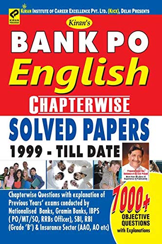 Kiran S Bank Po English Chapterwise Solved Papers 1999 Till Date English - 2363