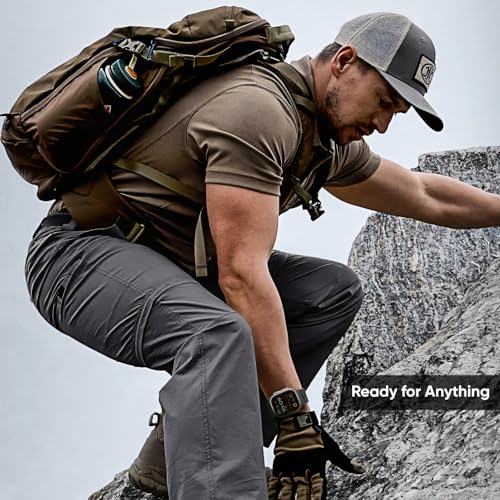 Image of Sport Bands Compatible with Apple Watch Ultra 3 /2 Band 49mm 46mm 45mm 44mm 42mm for Men, Breathable Soft Wide Silicone Waterproof Strap for iWatch Series 11 10 9 8 7 6 5 4 3 SE Ultra, Dark Gray