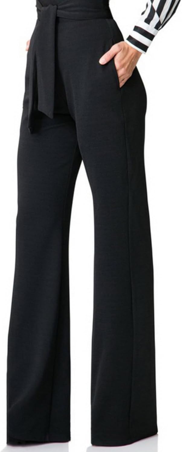 Lucuna Women's Dress Pants High Waisted Wide Leg Work Pants Slacks Office Business Casual Trousers - Image 2
