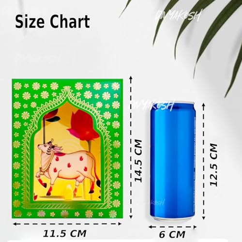 Divyakosh Paper Deep Dwar (Pack of 4) With LED Candles | Jharokha Style Home Décor Item, Ganpati Diwali Decor, Pooja/VAR Laxmi Decoration | Wall Decor, Stairs Decoration, Easy DIY Craft |White