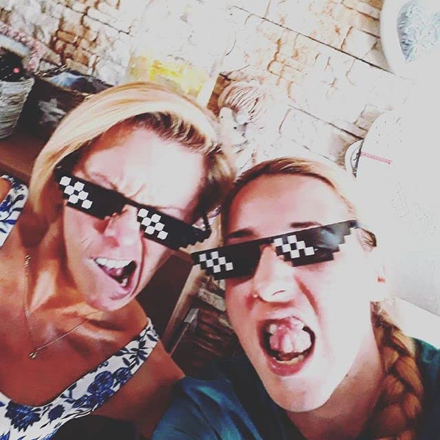 12 Pack Thug Life Party Sunglasses 8 Bit Pixelated Multicolor Mosaic Gamer MLG Photo Props Glasses Adults Teens2