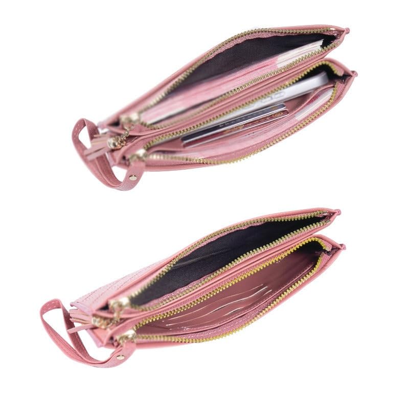 Long Women's Wallet Women's Zipper Wallet Multi Functional Phone Bag Handbag3