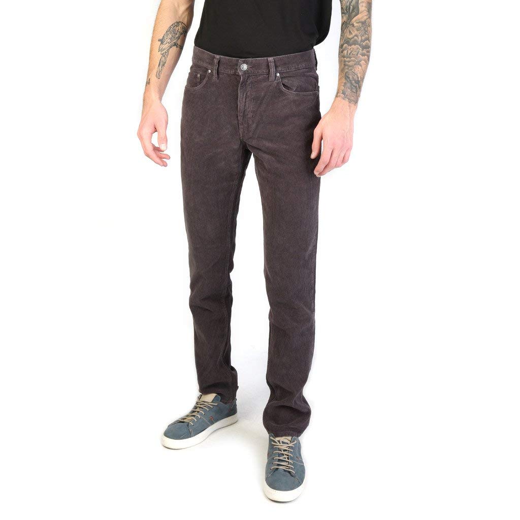 Pantalone in Cotone, Grigio Scuro (52)