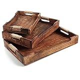 DEKORATION: Die unterschiedlich großen Bretter sind sehr dekorativ und somit auch ideal geeignet als Tischdeko im Wohnzimmer, Schlafzimmer oder Esszimmer!