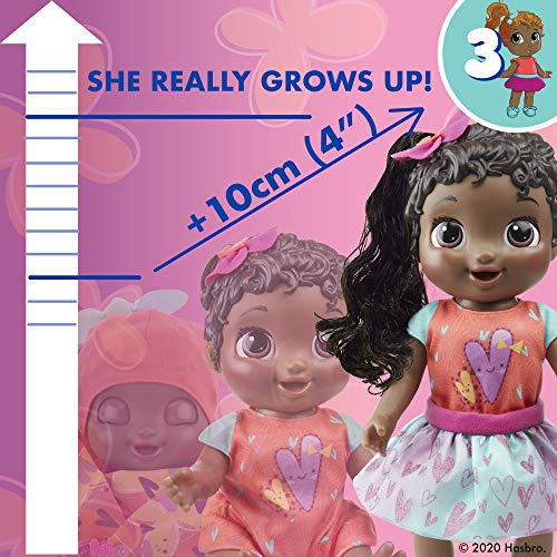 Muñeca Baby Alive Baby Grows Up hablando y creciendo miniatura 6