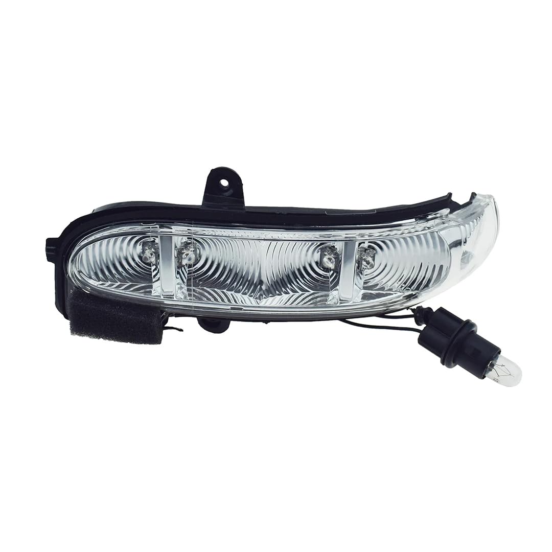 Rufutle Side Marker Lights for Mercedes-Benz G/E-Class W211 S211 W463 W461 2002-2007, Left/Right Rearview Mirror Light A2038201321/A2038201421