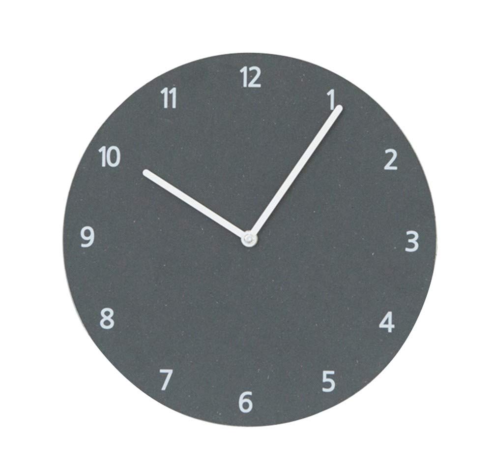 Horloge murale salon silencieuse et déco de chambre moderne 28cm