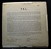Tal Farlow - Tal - Lp Vinyl Record #1