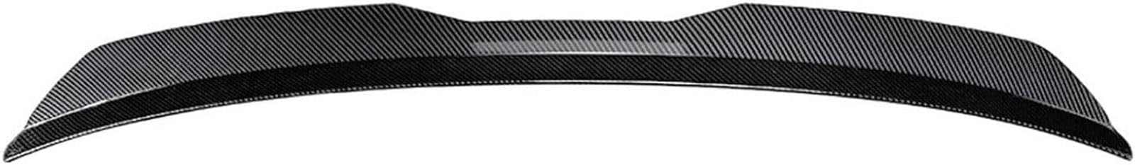 Auto Heckspoiler für Opel Corsa C 2000 2001 2002 2003 2004 2005 2006, Kofferraumspoiler Flügel Lippe Bodykits Auto Styling Dekoration Zubehör Spoilerlippe,Carbon Fiber Look