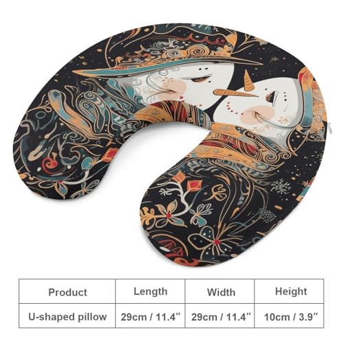 Almohada de viaje espuma viscoelástica tamaño moderado miniatura 2