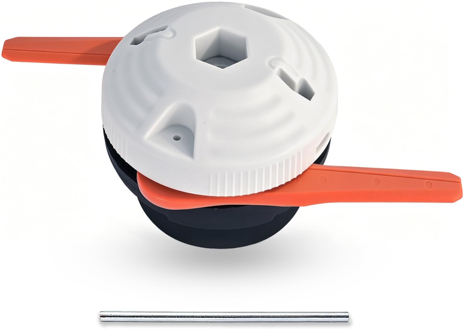 Polycut 6-2 Cabezal para STIHL FS38 FSA60R FSA86R FS40 FS50 Desbrozadora, Repuesto FS 38 Cabezal de Corte FSA 60 R Recambio Duraderos Cortacésped, con 4 Cuchillas