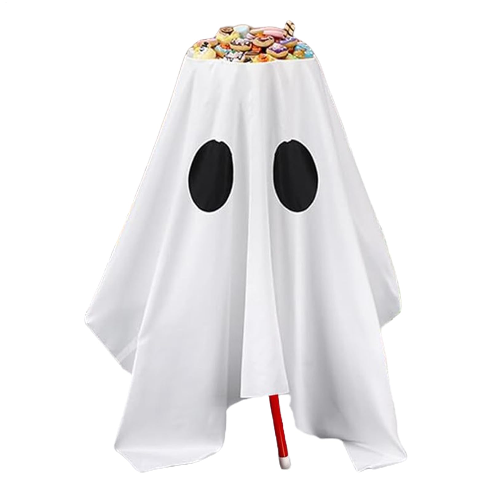 Fantôme lumineux support de bol à bonbons Halloween pour accueillir les enfants
