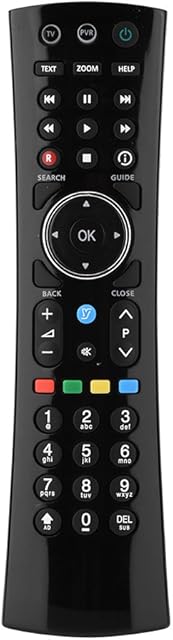 Denash Television Remote Control, Replacement Remote Controller for HUMAX DTR-T1000 DTR-T1010 DTR-T2000 Smart TV
