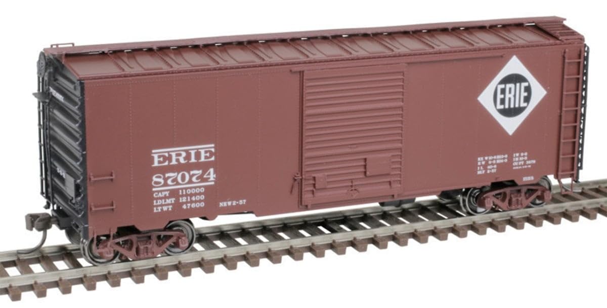 Atlas ATL20006820 No.87243 HO Scale Erie Postwar Model Train Boxcar