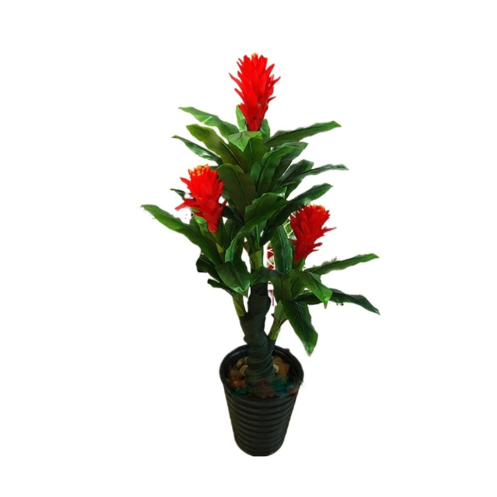 HCZKIUJY Simulation tree Fake Potted Plants, Lucky Fortune Flowers, Simple Fake Plant Decoration, Living Room Simulation Tree Housewarming Gift Plant