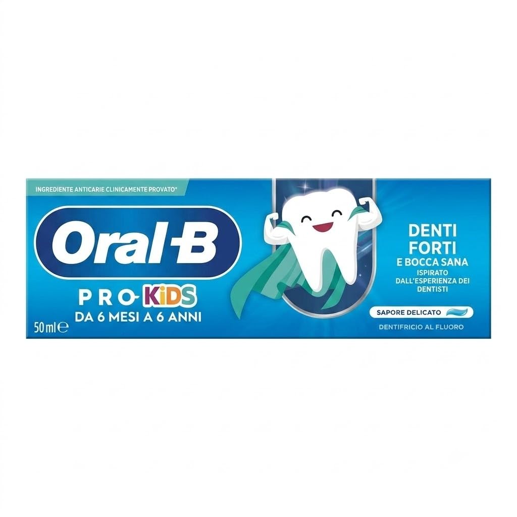 Oral-B Pro Kids Fluoride Toothpaste for Babies & Kids (6 Months to 6 Years), Gentle Mild Flavor, Cavity Protection & Strong Teeth, Dentist Inspired Formula, 50ml-image-15