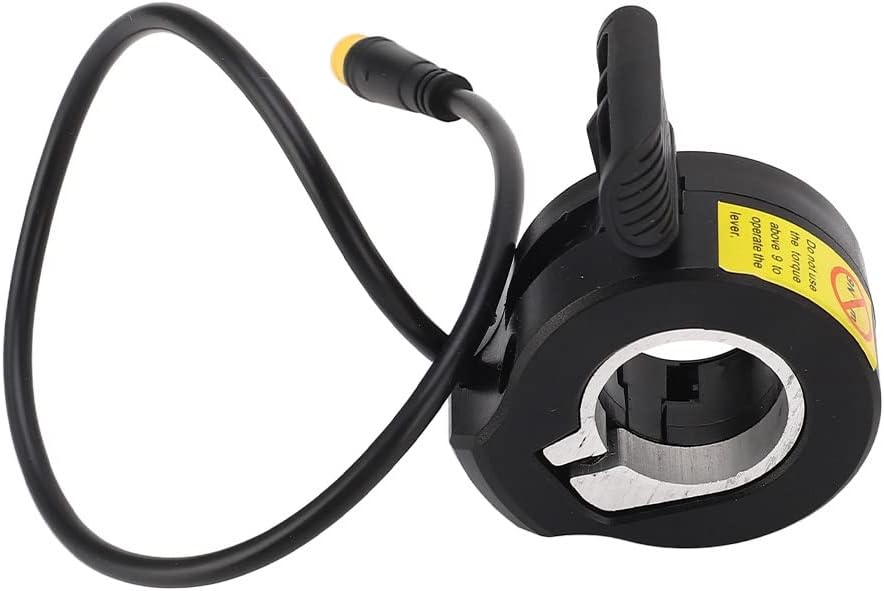CHICIRIS Ebike Throttle, 130X Thumb Throttle Speed Control Accessories Waterproof Connector For Electric Scooters E‑Bike