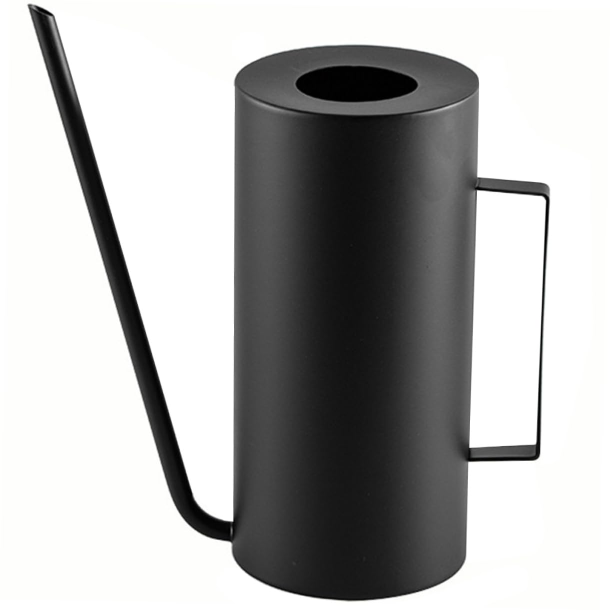 Regadera Acero Inoxidable de Gran Capacidad Negra de Plantas
