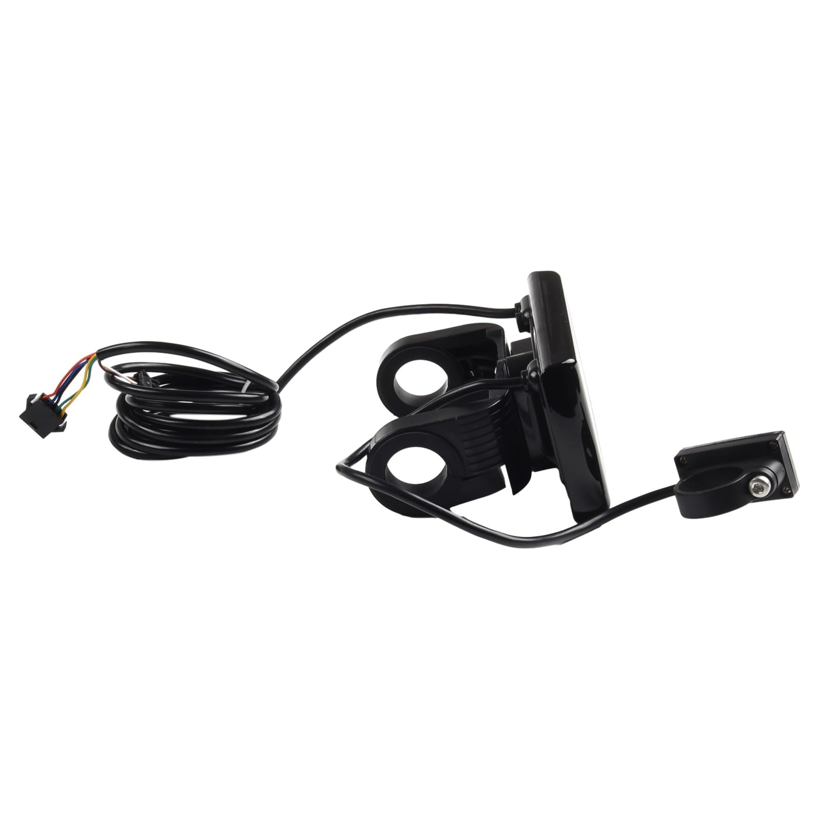 Pantalla LCD S900 para bicicleta eléctrica 24 V-72 V, velocímetro con velocidad, tiempo, potencia, temperatura, protocolo UART, compatible con manillar de 22,2 mm, cable de 180 cm, color