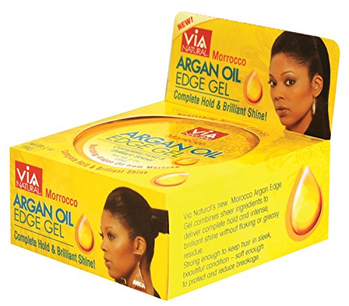 Via Natural Moroccan Argan Oil X3 Edge Gel 2 oz