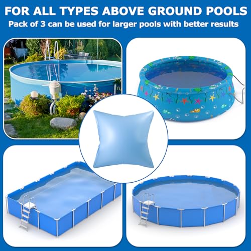 Almohadilla de aire para piscina 8 ft x 8 ft Hungdao miniatura 7