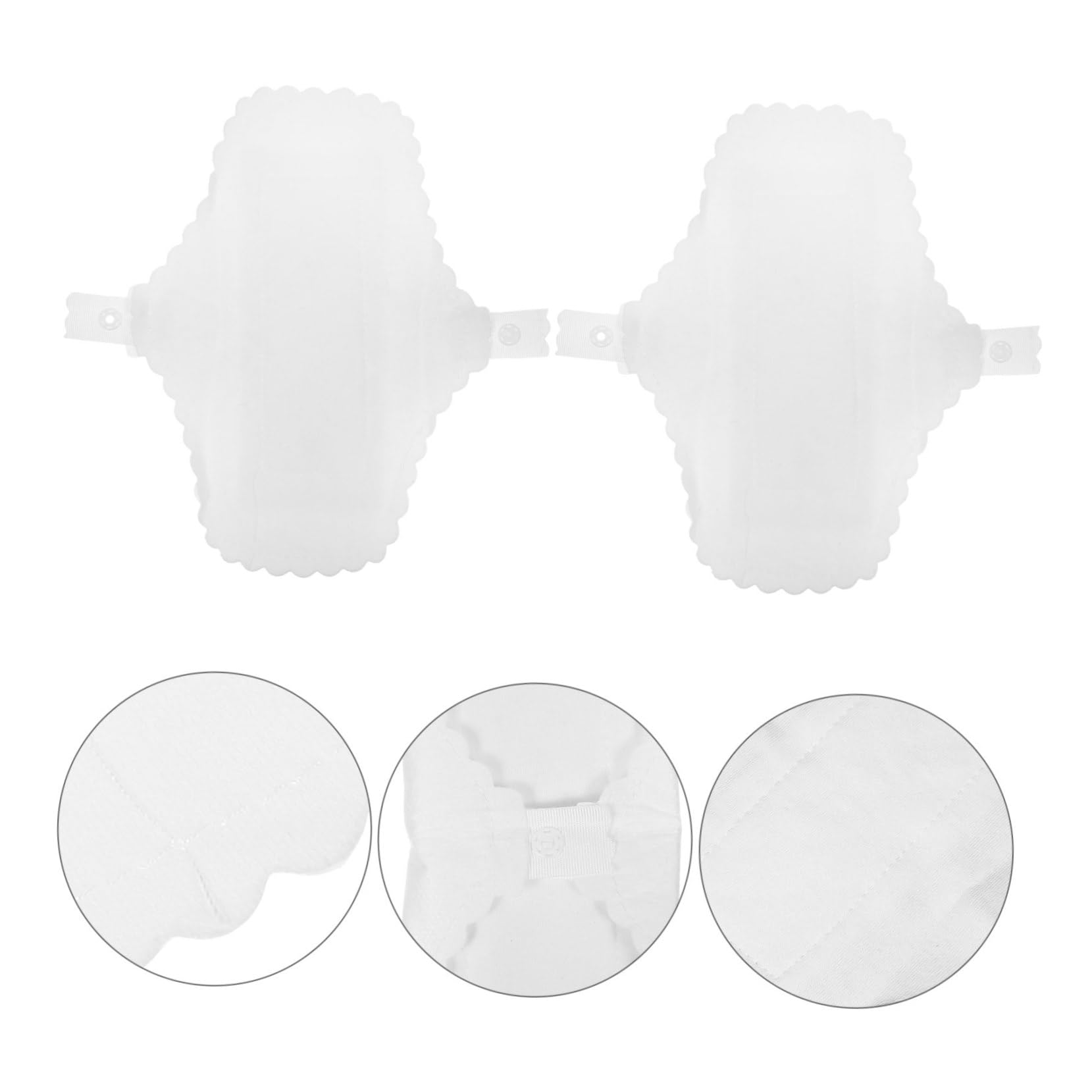 3er-set S-pads Auslaufsichere Menstruationspads Aus Baumwolle Wiederverwendbar Waschbar Für Den Täglichen Gebrauch Im Freien Und Beim Sport 10 Stück X 3