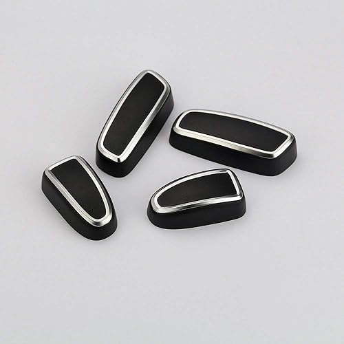 Miniatura 6 de YIWANG Cubierta interior del ajuste del botón del asiento del coche 4 unids para Land Rover LR4 Discovery 4 2010-2016 Range Rover Sport Evoque