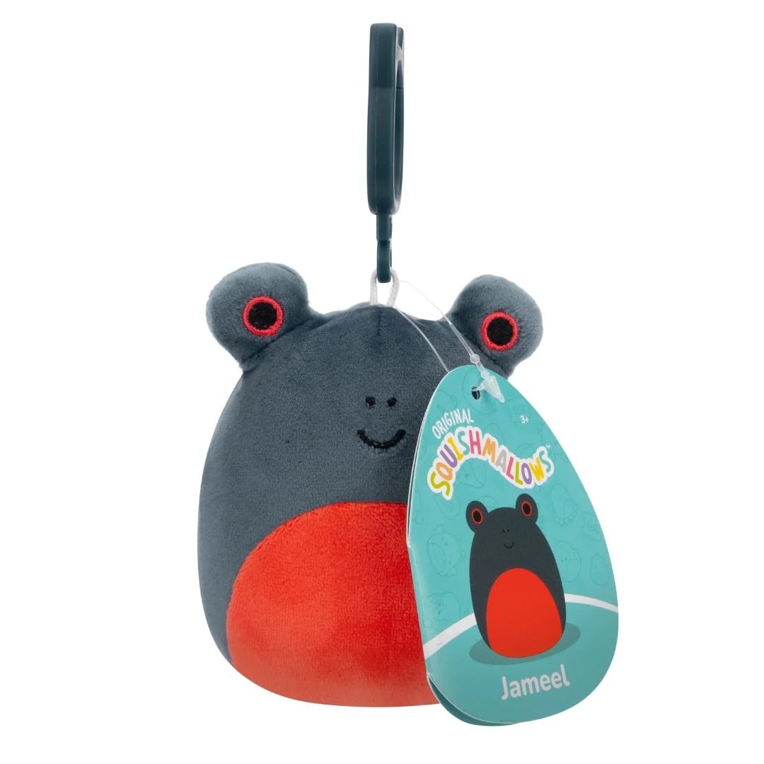Squishmallows 3.5in Mini Clip-On - Jameel, Black