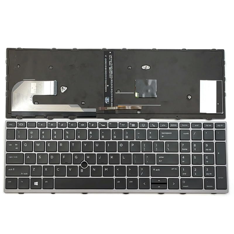 Clavier HP Elitebook 850 G5 retroeclaire US reparez facilement vos touches usees