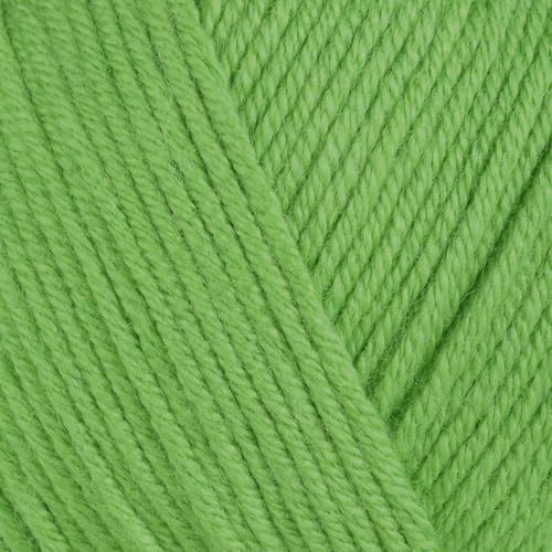 Image of Baby Cotton Blend Yarn - Soft Sport Weight Yarn for Crochet & Amigurumi - 50g /180yds - 60% Cotton 40% Acrylic - Ideal for Baby & Knitting Proj. & 10 Stitch Markers(Green, 4 Balls)