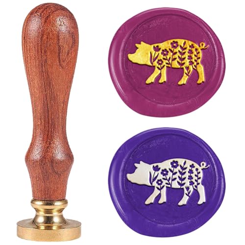 Sceau de cire vintage 2,5 cm pour enveloppe, faire-part et décoration de vin