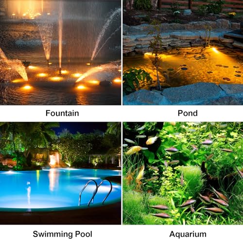 Poposoapsolarpondlights3in1warmwhiteunderwaterpondlightsip68waterproofledlandscapespotlightsforforpondgardenpatiofountainpoolwaterfalldecoration3headlamp Urban Country Home Decor Poposoap solar pond lights 3 in 1 warm white underwater pond lights ip68 waterproof led landscape spotlights for for pond garden patio fountain pool waterfall decoration3 head lamp urban country home decor